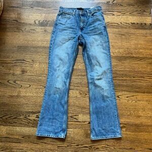 Banana Republic Women's Blue Faded 100% Cotton Bootcut Jeans Size 25